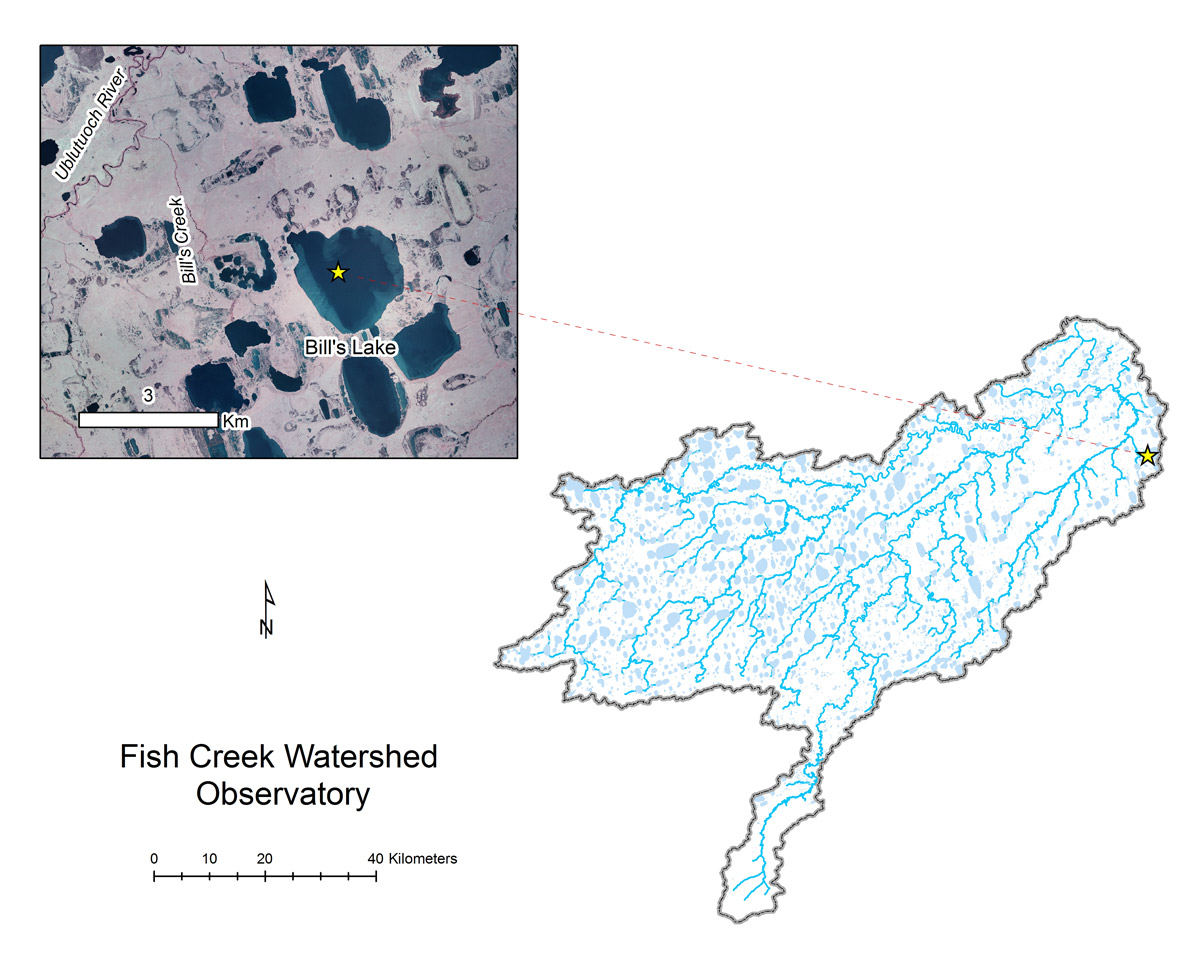 Bill's Lake location map