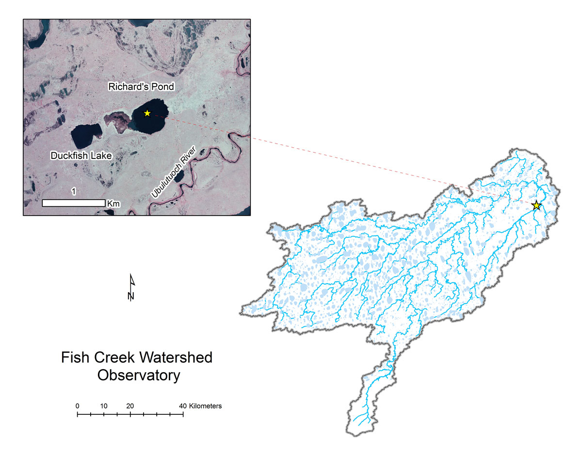 Richard's Pond location map